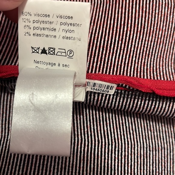 Alaia Mon Coeuxx est a papa Red Knit Fit Flare Dress - Picture 11 of 11